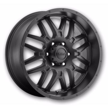 Ultra Wheels 203 Hunter 18x9 Satin Black and Satin Clear Coat 8x180 +12mm 124.3mm