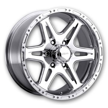 Ultra Wheels 207 Badlands 17x9 Polished 6x139.7 +0mm