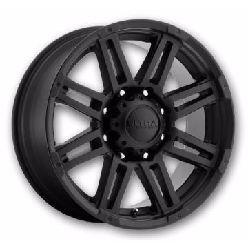Ultra Wheels 226 Machine 16x8 Satin Black with Satin Clear Coat 8x165.1 +1mm 125.2mm