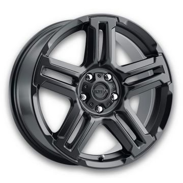 Ultra Wheels 258 Prowler CUV 18x8 Satin Black with Satin Clear-Coat 5x114.3 +30mm 72.62mm