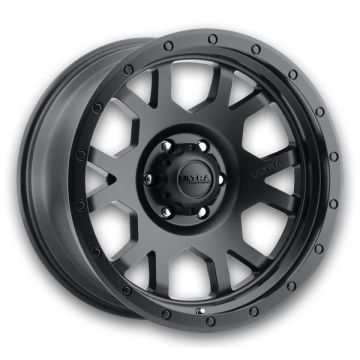 Ultra Wheels 113 The Boss 17x9 Satin Black w/ Clear Coat 5x127 +1mm 78mm