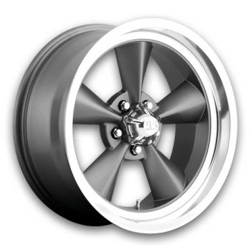 US Mags Wheels Standard 17x8 Matte Gun Metal 5x120 +1mm 72.6mm