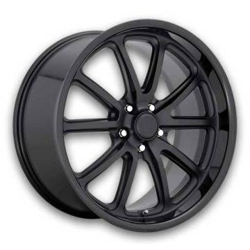 US Mags Wheels Rambler 20x8.5 Gloss Black Matte Black 5x120 +32mm 72.6mm