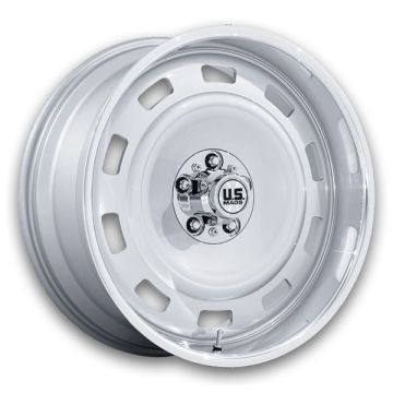 US Mags Wheels Scottsdale 22x9 Silver With Diamond Cut Lip 5x127 +15mm 78.1mm