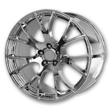 USA Replicas Wheels HELLCAT HC-16 22x10 Chrome 5x115 +21mm 71.5mm