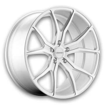 Varro Wheels VD01 20x11 Gloss Silver Brushed 5x120 +73mm 70.3mm