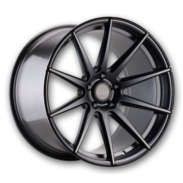 Varro Wheels VD10X 20x9 Gloss Titanium with Brushed Face  +25mm 66.6mm
