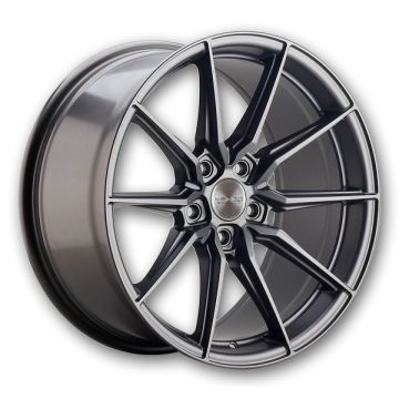 Varro Wheels VD20 19x8.5 Matte Graphite 5x120 +32mm 72.56mm
