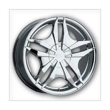 VCT Wheels Marcello 20x9 Chrome 8x165.1 +10mm 117mm