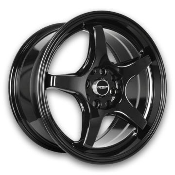 Versus Wheels VS005 18x8.5 Black 5x100/5x114.3 +35mm 73.1mm