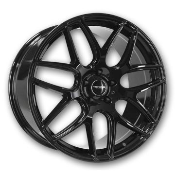 Versus Wheels VS103 18x8.5 Black 5x120 +35mm 73.1mm
