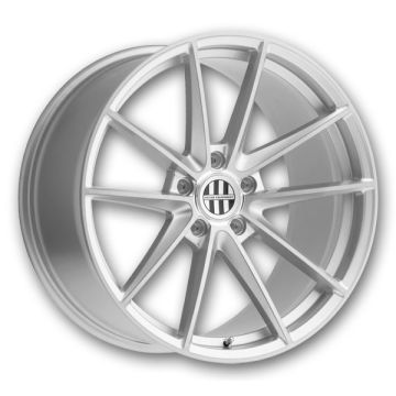 Victor Equipment Wheels Zuffen 18x11 Silver with Brushed Face 5x130 +36mm 71.6mm