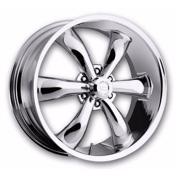 Vision Wheels 142 Legend 6 22x9.5 Chrome 6x139.7 +30mm 106.2mm