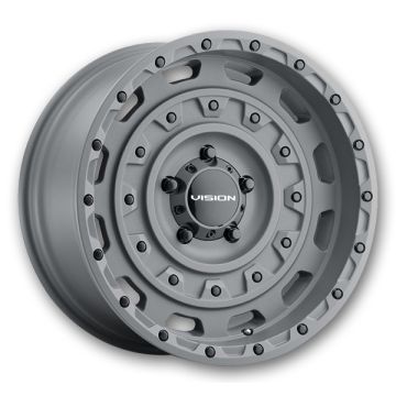 Vision Wheels 403 Tactical 17x10 Thrashed Gun Metal 6x135 -32mm 87.1mm