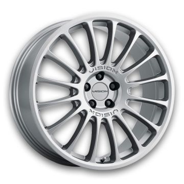 Vision Wheels 477 Monaco 15x7 Matte Graphite 5x114.3 15mm 73.1mm