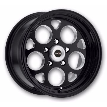 Vision Wheels 561 Sport Mag 15x7 Gloss Black with Milled Windows 5x120 +0mm 83.1mm