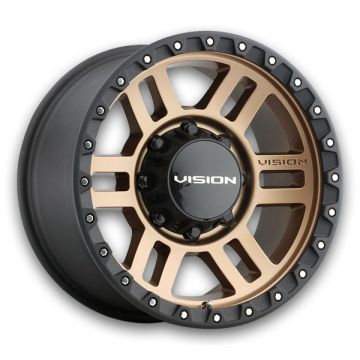 Vision Off-Road Wheels 354 Manx 2 17x9 Bronze 5x127 -12mm 78.1mm