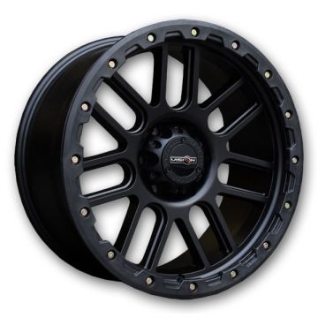 Vision Off-Road Wheels 111 Nemesis 18x9 Matte Black 5x150 +18mm 110.2mm