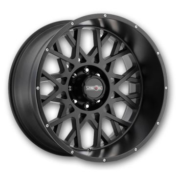 Vision Off-Road Wheels 412 Rocker 24x12 Satin Black 5x127 -51mm 78.1mm