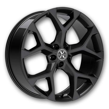 Xcess Wheels 5 Flake 18x8.5 Gloss Black 5x114.3 +35mm 74.1mm