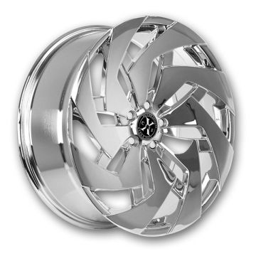 Xcess Wheels X04 26x10 Chrome 6x139.7 +26mm 78.1mm