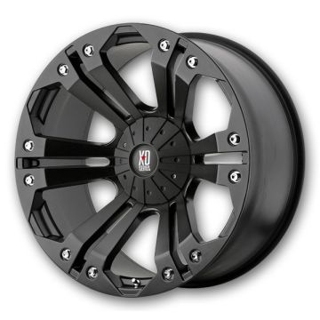 XD Series Wheels Monster 18x9 Matte Black 6x135/6x139.7 +35mm 100.5mm