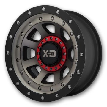 XD Series Wheels FMJ 20x10 Satin Black Dark Tint 5x139.7/5x150 -18mm 110.5mm