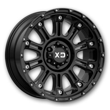 XD Series Wheels Hoss II 17x9 Gloss Black 6x139.7 +18mm 106.1mm