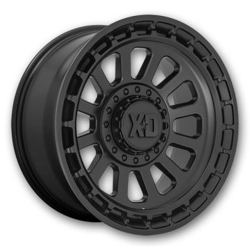 XD Series Wheels Omega 20x10 Satin Black  -18mm 78.1mm