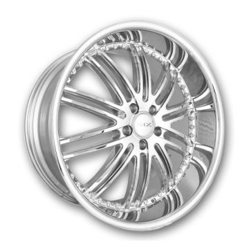 XIX Wheels X23 22x10.5 Chrome 5x112 +32mm 66.56mm