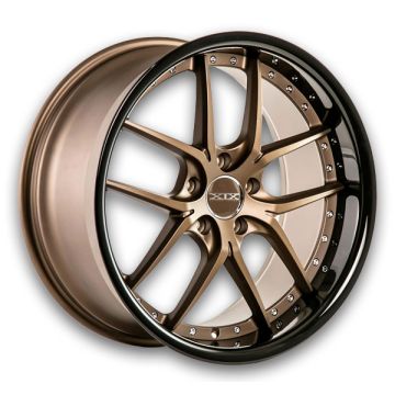 XIX Wheels X61 20x8.5 Matte Bronze With Gloss Black Lip 5x112 +35mm 66.56mm
