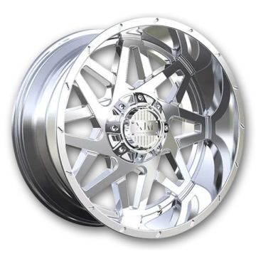 XM Offroad Wheels XM-313 20x12 Chrome 6x135/6x139.7 -44mm 108mm