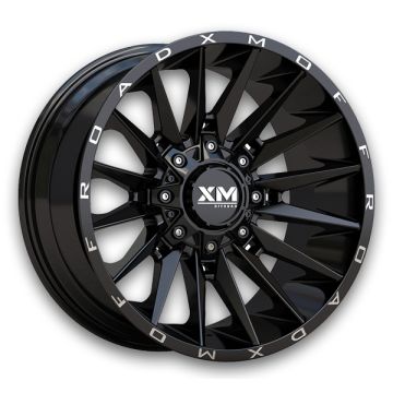 XM Offroad Wheels XM-352 20x10 All Black 5x115/5x127 -6mm 78.1mm
