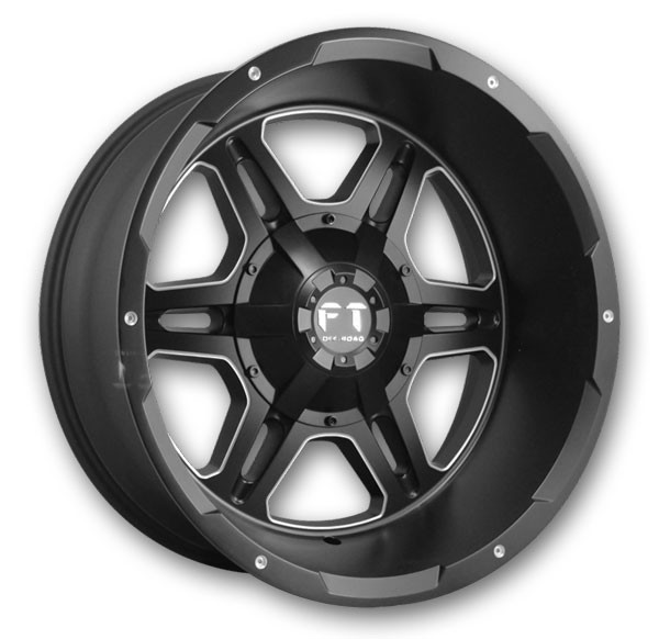 Satin Black Milled
