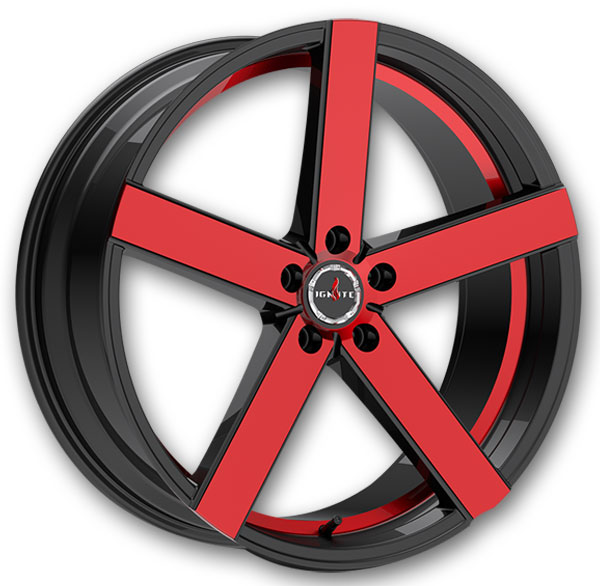Gloss Black Candy Red Machine