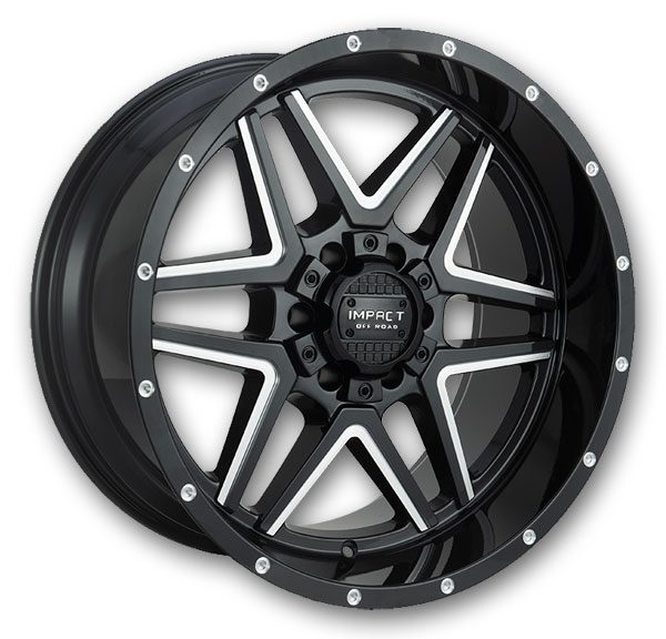 Impact Off-Road 831 Gloss Black/Milling Windows