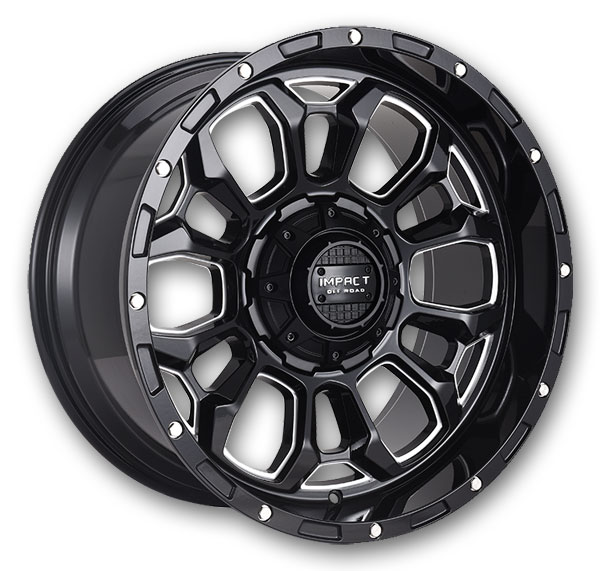Impact Off-Road 901 Gloss Black/Milling Windows
