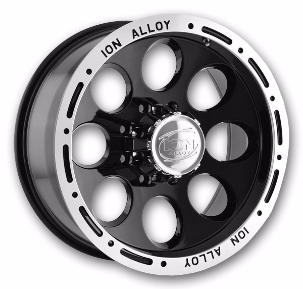 Ion 174 Black with Machined Beadlock