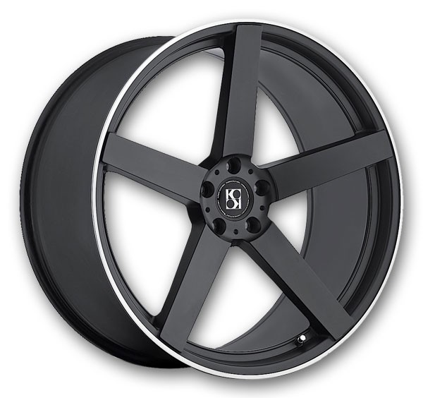 Black with Machine Line