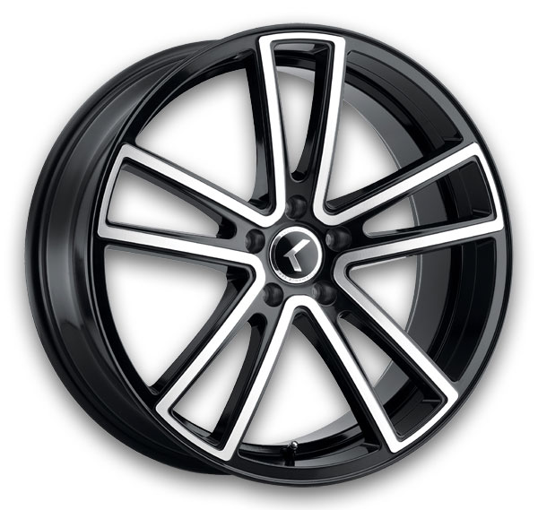 Black/Machined Face
