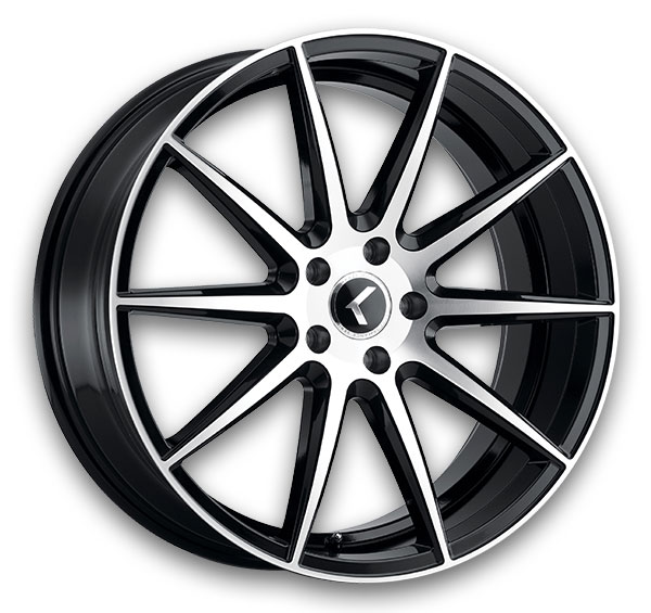 Black/Machined Face