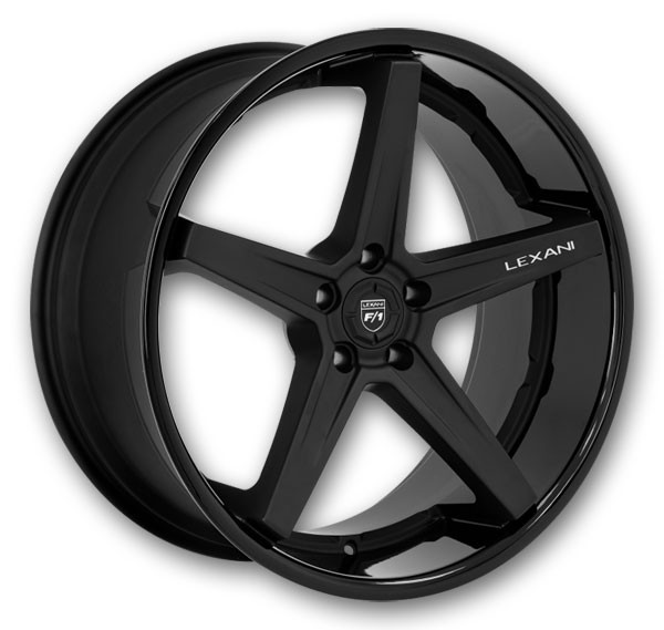 Satin Black with Gloss Lip