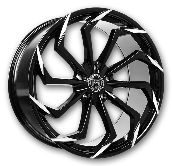 Black and Machine Tip