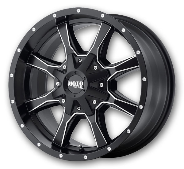Satin Black Milled