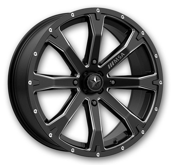 MSA Offroad Bounty Satin Black Milled
