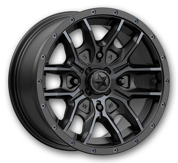 MSA Offroad Fang Satin Black With Titanium Tint