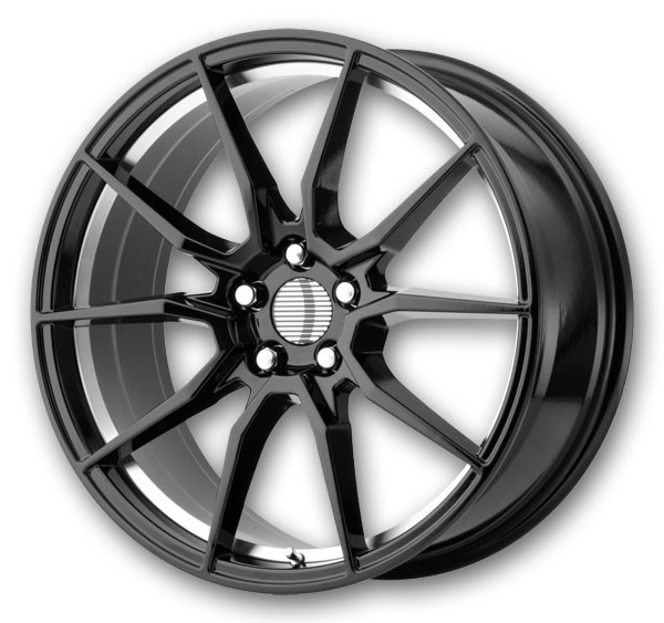 Gloss Black Machined