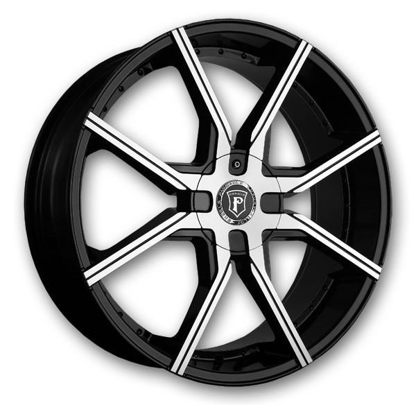 Gloss Black Machined