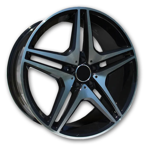 Black Machined