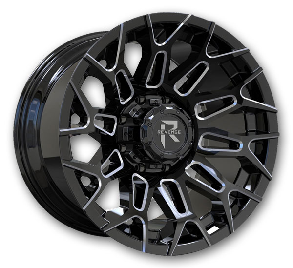 Black and Milled